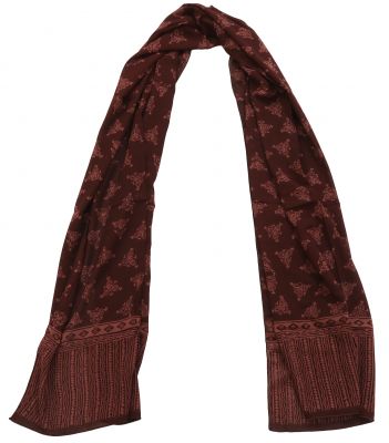 Foulard Cenitz marron