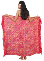 Paréo Batik Caracas rouge