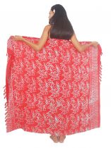 Paro Batik Fidji rouge