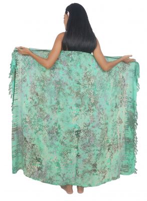 Paro Batik Floral vert