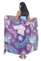 Paro de plage tropical violet