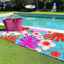 Serviette de plage microfibre Belleza